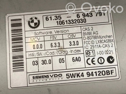 Aizdedzes ECU komplekts