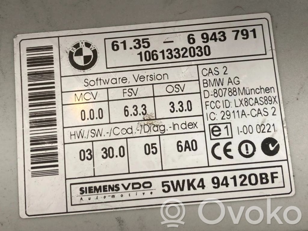 Aizdedzes ECU komplekts