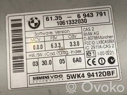 Aizdedzes ECU komplekts