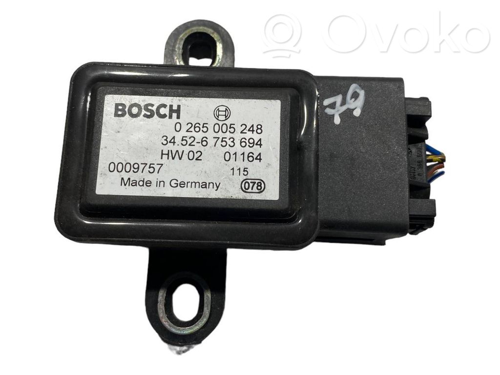 ESP (elektroniskās stabilitātes programmas) sensors (paātrinājuma sensors)