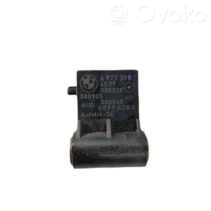 Airbag impact sensor