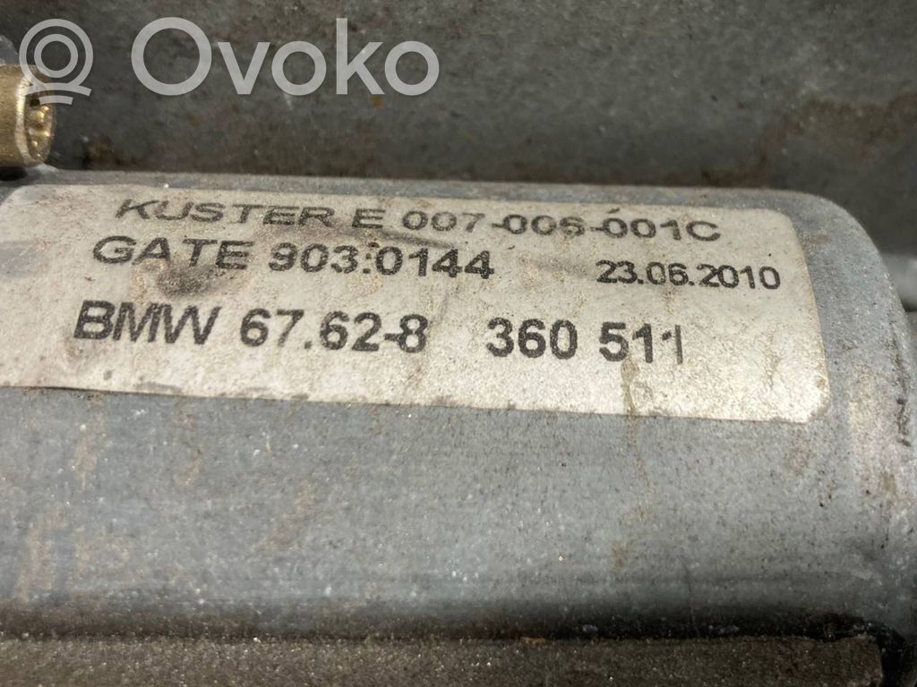 Priekšpusē elektriskā loga pacelšanas mehānisma komplekts