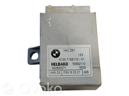 Bagāžnieka pārsega vadības bloks