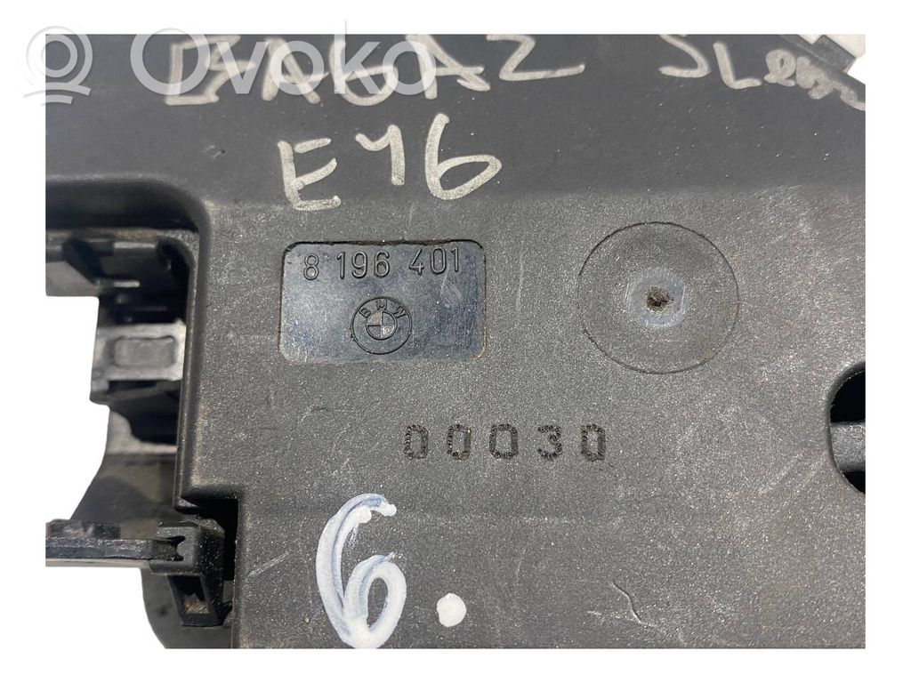 Замок задней крышки