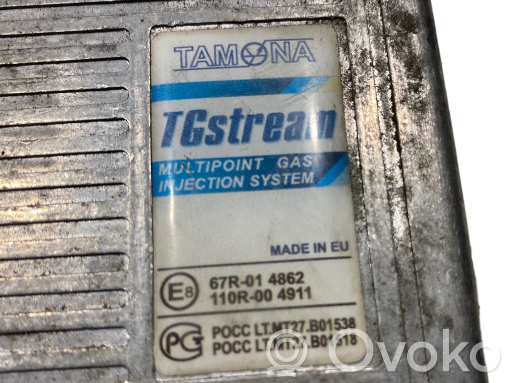 Gāzes iekārtas vadības bloks