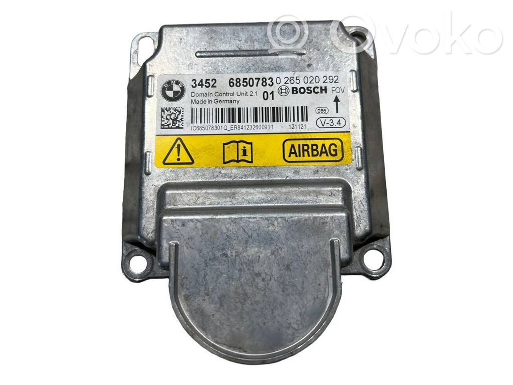 Gaisa spilvenu vadības bloks