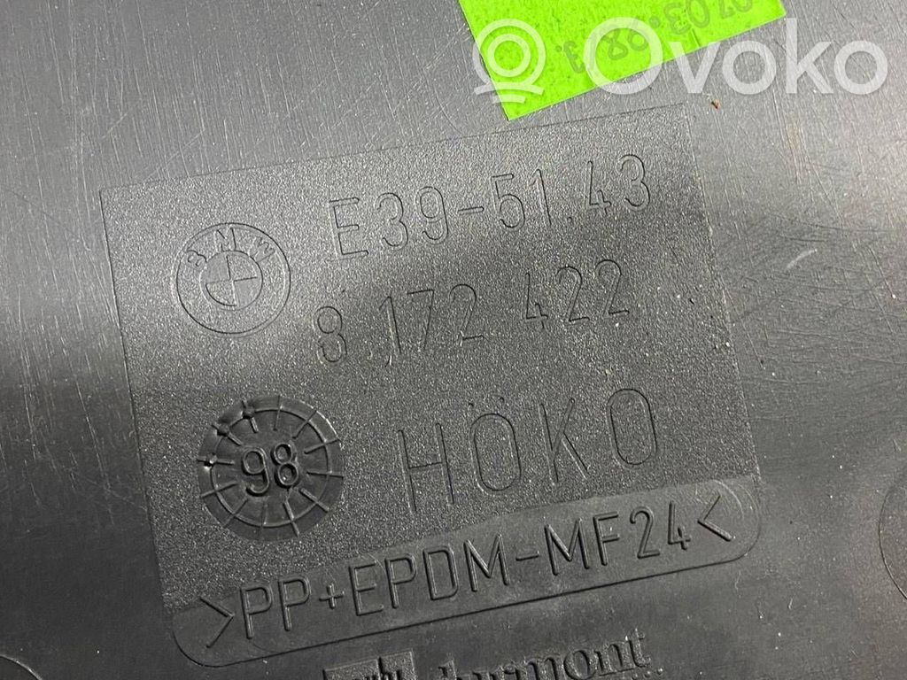 (B) statņa dekoratīvā apdare (apakšdaļa)